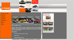 Desktop Screenshot of e-import.eu
